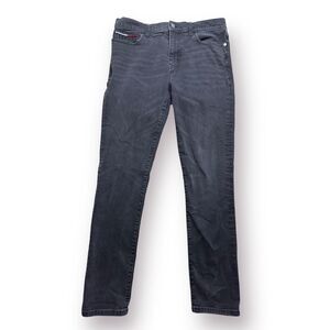 Tommy Hilfiger SCANTON SLIM Mens Jeans Stretch Slim Straight Grey Jeans‎ W34 L32